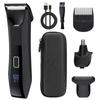 Afeitadora eléctrica transfronteriza para hombres, tijeras para huevos, vello púbico privado, cuerpo completo impermeable, recortadora de vello corporal, afeitadora para axilas
