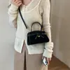 2026 Bolso Cuadrado Pequeño de Moda Transfronterizo, Bolso de Noche con Textura de Lujo Ligero, Bolso Cruzado Versátil Estilo Coreano para Mujer