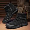 Zapatos de Trabajo de Caña Alta Zapatos de Hombre Otoño 2026 Zapatos de Tendencia Caliente Botas Martin Estilo de Trabajo Botas de Cuero Personalizadas Botas de Estudiante