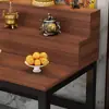 Altar Doméstico Econômico de Múltiplas Camadas para Queimar Incenso, Santuário de Buda, Mesa de Oferendas para Buda, Guanyin e Deus da Riqueza