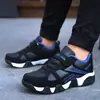 Zapatos para niños al por mayor otoño e invierno nuevos de felpa, algodón, cuero, zapatos de moda, zapatos de moda Forrest Gump, zapatos casuales para niños, deportivos, para correr