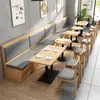 Sofás de Cabina para Restaurante, Mesas y Sillas de Comedor, Mesas para Fondue de Pizarra, Acero Inoxidable y Contrachapado, Mesas y Sillas para Restaurantes de Té y Pastelerías