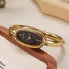 Sunlifex Pulsera Elegante Simple Vintage de Moda Ovalada Reloj para Mujer Suministro Transfronterizo Reloj para Mujer