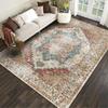 Alfombra de estilo étnico nórdico, venta al por mayor, para dormitorio, sofá, mesa de centro, tatami, bohemio, para el hogar y la sala de estar
