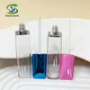 Shanyi Nuevo Tubo de Brillo de Labios Plano Material de Empaque Tubo Transparente de Brillo de Labios Tubo Vacío Empaque de Cosméticos DIY Venta al por Mayor