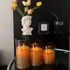 Luz de Vela Digital LED Tipo Bala Jantar à Luz de Velas Roteiro Layout de Atmosfera de Assassinato Adereços Vela com Controle Remoto Criativo
