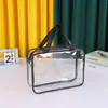 Bolsa Transparente de PVC Bolsa de Maquiagem Personalizada Bolsa Impermeável para Necessaire Bolsa de Presente para Higiene Pessoal Bolsa de Armazenamento com Zíper Bolsa de Maquiagem