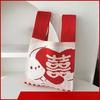 Bolsa Coreana Ins Original Tricotada para Celular Nova Armazenamento Conveniente Estudante Bonita Desenho Animado Moda Bolsa Transversal