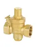 Válvula Reductora de Presión de Agua Corriente de Cobre Puro Engrosada de 4 Puntos Dn15 20 Calentador de Agua Purificador de Agua 25 Válvula Estabilizadora de Presión 32 Ajustable 40