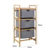 Cesta para ropa sucia de bambú para baño, plegable, para el hogar, de fábrica, para cabello liso