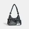 Nueva bolsa tipo Boston ita de chica de ojos hecha a mano estilo japonés, capacidad pequeña, bolso de hombro/cruzado estilo coreano, bolsa con temática de anime