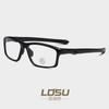 Armazón de gafas deportivas TR90 al por mayor exportación unisex ultraligero armazón de gafas TR pata de gafas ajustable transfronterizo 81283
