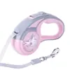 Guia retrátil para animais de estimação, guia de cachorro anti-choque para exterior, guia retrátil automático para passear com cachorro