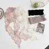 Cintas de Encaje Retro, Diademas Bordadas de Alta Gama, Cintas Largas, Bufandas Decorativas para Mujer, Pañuelos Pequeños de Seda, Tendencias de Peinado con Trenzas de Collar