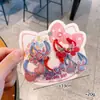 Lindo Pasador de Pelo Infantil con Bloques de Color de Corazón y Estrella Versátil Dibujos Animados Pasador No Dañino Niña Dulce Pinza Lateral Pinza Superior