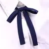 Cuerda Estilo Japonés Preppy para Mujer Color Borgoña Libre Color Puro jk Cuello de Corbata Pequeño Camisa de Manga Larga Accesorios Ropa de Marinero Cinta