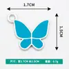 Acessórios diy joias desenho animado coreano borboleta liga de óleo colar pulseira pingente único acessórios atacado transfronteiriço