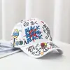 Gorra de Béisbol de Verano con Graffiti para Hombre, Gorra Hip-Hop Estampada Estilo Urbano Juvenil, Gorra Versátil Casual para Sombrear el Sol para Mujer