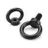 M3M4-M20 Negro Acero Inoxidable 304 Ojal Tornillo Tuerca de Ojal Anillo Negro Electrochapado Perno de Ojal para Levantar