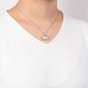 Colgante Rey Ciervo Dorado plata pura colgante lingote vintage envejecido collar diseño pequeño cadena clavícula colgante femenino