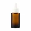 Em estoque de fábrica marrom escuro 20ml30ml50ml frasco conta-gotas para óleo essencial frasco de perfume frasco pequeno para amostra de essência