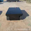 Chasis de oruga con control remoto eléctrico ensamblaje chasis de oruga mecánica de acero chasis robótico hidráulico todo terreno