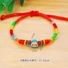 Bolsitas tejidas hechas a mano más vendidas para niños y adultos, Pulseras de Zongzi de Tigre con Cascabeles, Pulseras de Hilo Colorido para el Festival del Bote del Dragón 2026