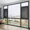 Puerta y Ventana de Aleación de Aluminio de Puente Roto Personalizada de Shanghái Serie 108 Pantalla de Ventana Soldada sin Costuras Juego Completo Integrado de Ventanas Insonorizadas