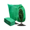Funda de protección contra el frío para plantas, funda protectora con cremallera engrosada, bolsa protectora de tela no tejida para plantas y arbustos, bolsa de protección contra el frío invernal