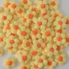 Em Estoque Feito à Mão DIY Flor de Lã Puff Flor de Cinco Pétalas Acessórios para Prendedor de Cabelo Bolsa Roupas Broche Materiais