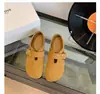 Zapatos Birkenstock Todo Incluido para Mujer Otoño 2025 Nuevos Zapatos Planos con Hebilla de Cinturón Mocasines Ligeros y Cómodos Zapatos Tipo Gorro