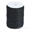 Paquete de 100m Paracord de 7 Hilos para Exteriores 4mm Hilo para Tejer Pulseras de Paracord Entusiastas Militares Paracord de Supervivencia de 7 Hilos