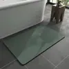Mat de Piso para Baño Temu Más Vendido Suave de Lodo Diatomeas Mat de Fuerte Absorción Absorbente para Baño Antideslizante para Pies Etiquetado y Entrega