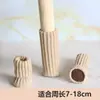 Fundas de Punto para Patas de Silla, Almohadillas de Tela para Pies, Engrosadas, Silenciosas, Reductoras de Ruido, Fundas Universales para Mesa y Sillas de Comedor de Dormitorio