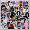 50 Dark Coffin Graffiti Adesivos Gótico Vento Halloween À Prova D' Água Decorativa Bagagem Mão Livro Adesivos Atacado