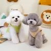 Ropa para Perros Mascotas Ropa para Mascotas Gato Otoño e Invierno Teddy Bichón Pomerania 24 Chaleco de Polar con Apertura en la Espalda