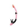 Tubo de snorkel de respiración completamente seco, respirador de entrenamiento de natación de ventilación submarina, equipo completo de buceo libre anti-asfixia para adultos