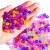 Cuentas Acrílicas de Colores Uv Cambia-Color Luminosas Accesorios para Joyería DIY Fabricación de Pulseras Collares Cuentas