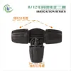 8/12 acoplamientos de junta de lana bloqueo conector en T pasante tapón boquilla atomizadora tubería de riego para jardinería doméstica accesorios