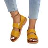 Sandalias Planas de Suela Suave Estilo Hada Verano Nuevo Talla Grande de Cruce de Fronteras Sandalias Romanas de Playa con Tira Trasera para Mujer