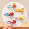 Pasador de Flequillo para Niñas Pasador Color Caramelo Femenino Súper Lindo Niña Pasador para Cabello de Bebé Niña Pequeña Clip Colorido Accesorios para la Cabeza