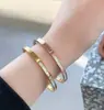 Pulseira de Bambu Acrílico, Pulseira de Anel Liso de Alto Padrão em Aço Titânio, Design de Imitação de Concha, Pulseira de Alto Padrão com Temperamento Fashion