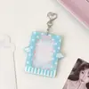 Hisocute Original Tarjetero para Perseguir Estrellas Funda para Exhibición de Polaroid de Tres Pulgadas Colgante Tarjeta de Estudiante de Campus Tarjeta de Comida Funda Protectora