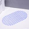 Alfombrilla antideslizante de PVC para baño, alfombrilla antideslizante para bañera de hotel, alfombrilla de masaje, base antideslizante 0 con ventosa