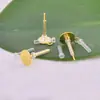 Caixa de Resina Não Alergênica Caixa de Plástico Transparente para Agulha de Orelha Caixa de Material PC Acessórios para Agulha de Orelha para Joias DIY