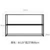Mesa consola moderna minimalista decoración mesa lateral de pared mueble de recibidor estante nórdico de pared mesa de recibidor estantería de hierro forjado