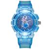 Comercio Electrónico Transfronterizo Dropshipping de Nuevos Modelos de Relojes para Estudiantes y Niños al por Mayor Plástico Temática de Frozen Luminosos Relojes de Cuarzo