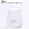 Botella de vidrio para postre resistente a altas temperaturas, grado alimenticio, vaso para yogur con tapa, botella creativa linda para mousse y gelatina en stock, venta al por mayor