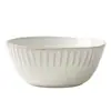 Cuenco Salah de Horno Vintage con Patrón Vertical en Relieve Cuenco Cerámico Cuenco al por Mayor Cuenco Redondo para Verduras del Hogar Cuenco para Fideos Vajilla Cuenco para Frutas