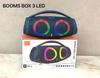 Novo BOOMS BOX3 alto-falante Bluetooth sem fio grande Ares RGB subwoofer portátil estéreo portátil para áreas externas
